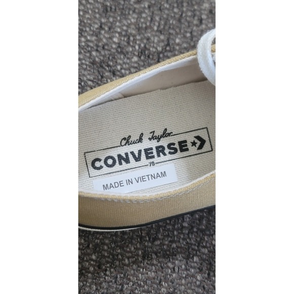 Converse Chuck 70 Chuck OX Canvas Sneakers Dunescape A04593C M 7.5 / W 9.5 - Picture 7 of 12